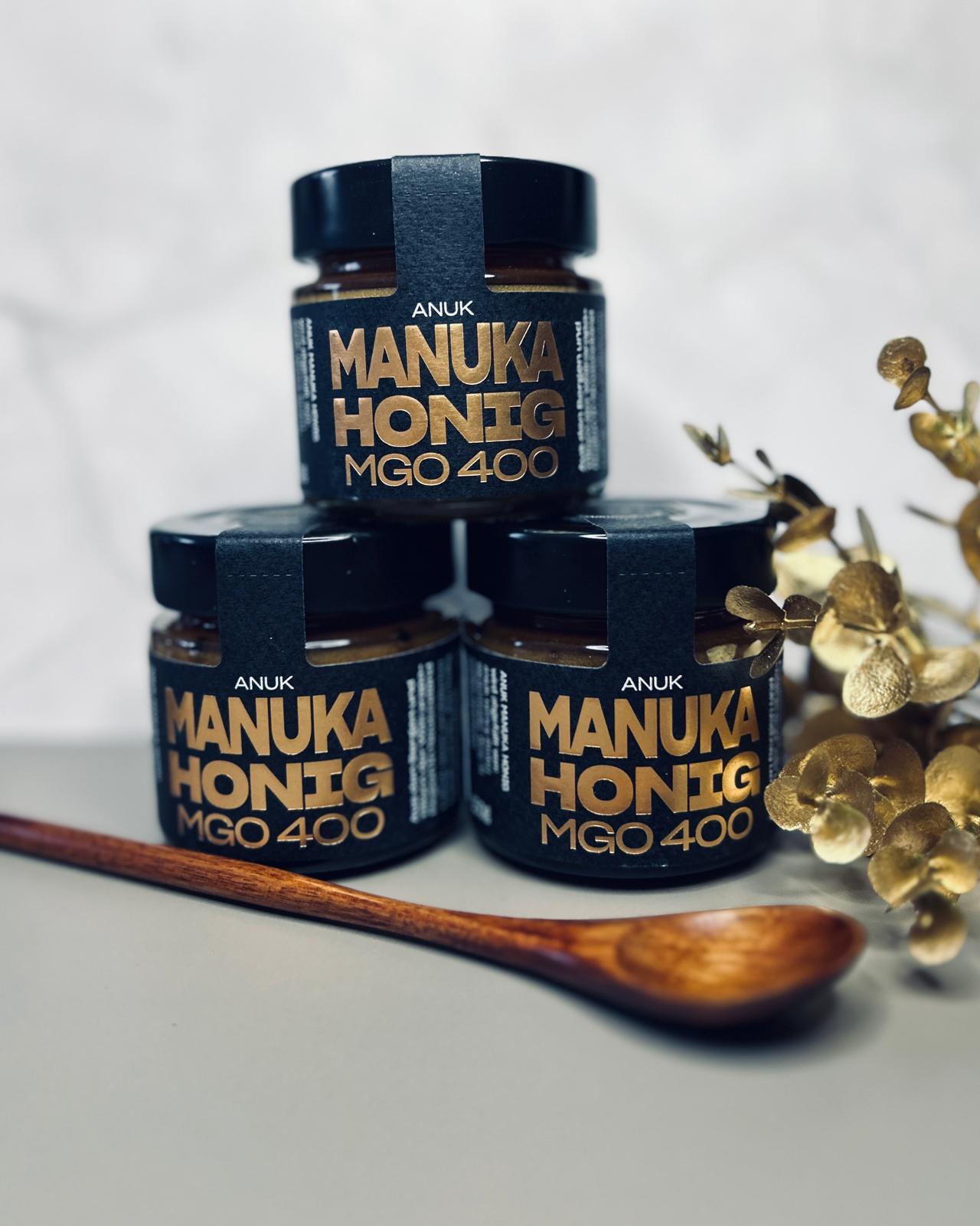 Miel de Manuka 150 grammes - Anuk, complément naturel pour bien-être et vitalité.