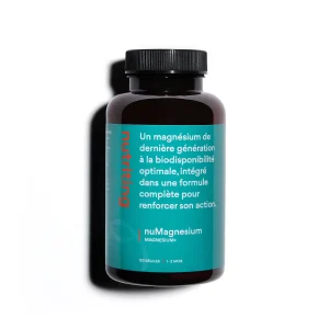Magnésium bisglycinate avec Vitamine B6 120 gélules - Nutriting, complément naturel pour bien-être et vitalité.
